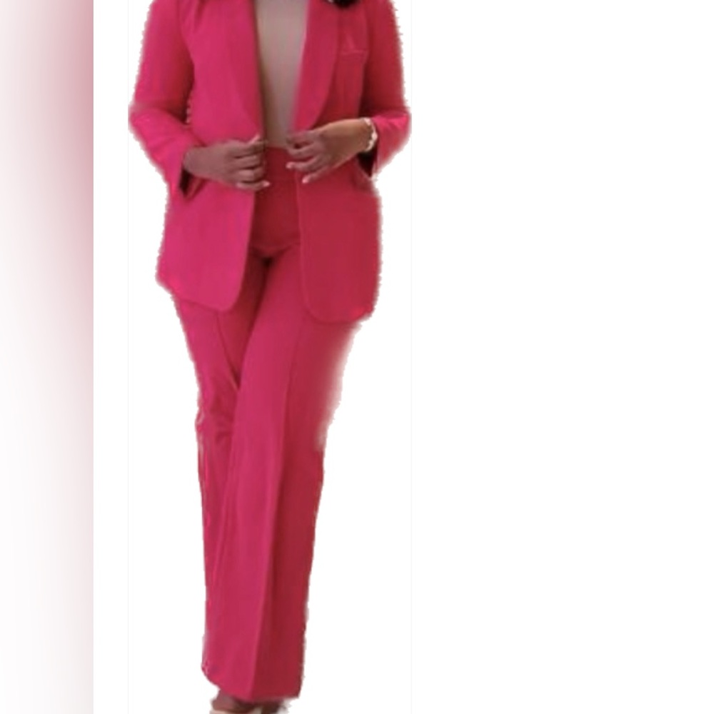 Fuschia Pink Suit